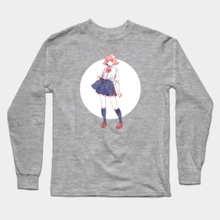 School Girl Long Sleeve T-Shirt